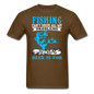 Fishing Problems, Beer - Unisex Classic T-Shirt - brown