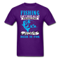 Fishing Problems, Beer - Unisex Classic T-Shirt - purple