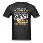 Listening - Playing My Guitar - Unisex Classic T-Shirt - heather black