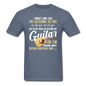 Listening - Playing My Guitar - Unisex Classic T-Shirt - denim