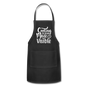 Cooking Is Love Made Visible - White - Adjustable Apron - black