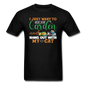 I just Want to Garden And My Cat - Unisex Classic T-Shirt - black