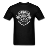 Dogs Also Can Feel The Music - White - Unisex Classic T-Shirt - black