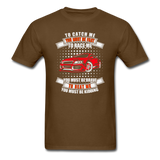 To Catch Me, You Must Be Fast - Unisex Classic T-Shirt - brown