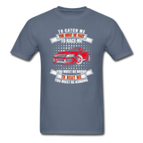 To Catch Me, You Must Be Fast - Unisex Classic T-Shirt - denim