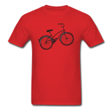 Retro Bike - Black - Unisex Classic T-Shirt - red