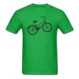 Retro Bike - Black - Unisex Classic T-Shirt - bright green