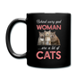 Behind Every Good Woman - Cats - Full Color Mug - black