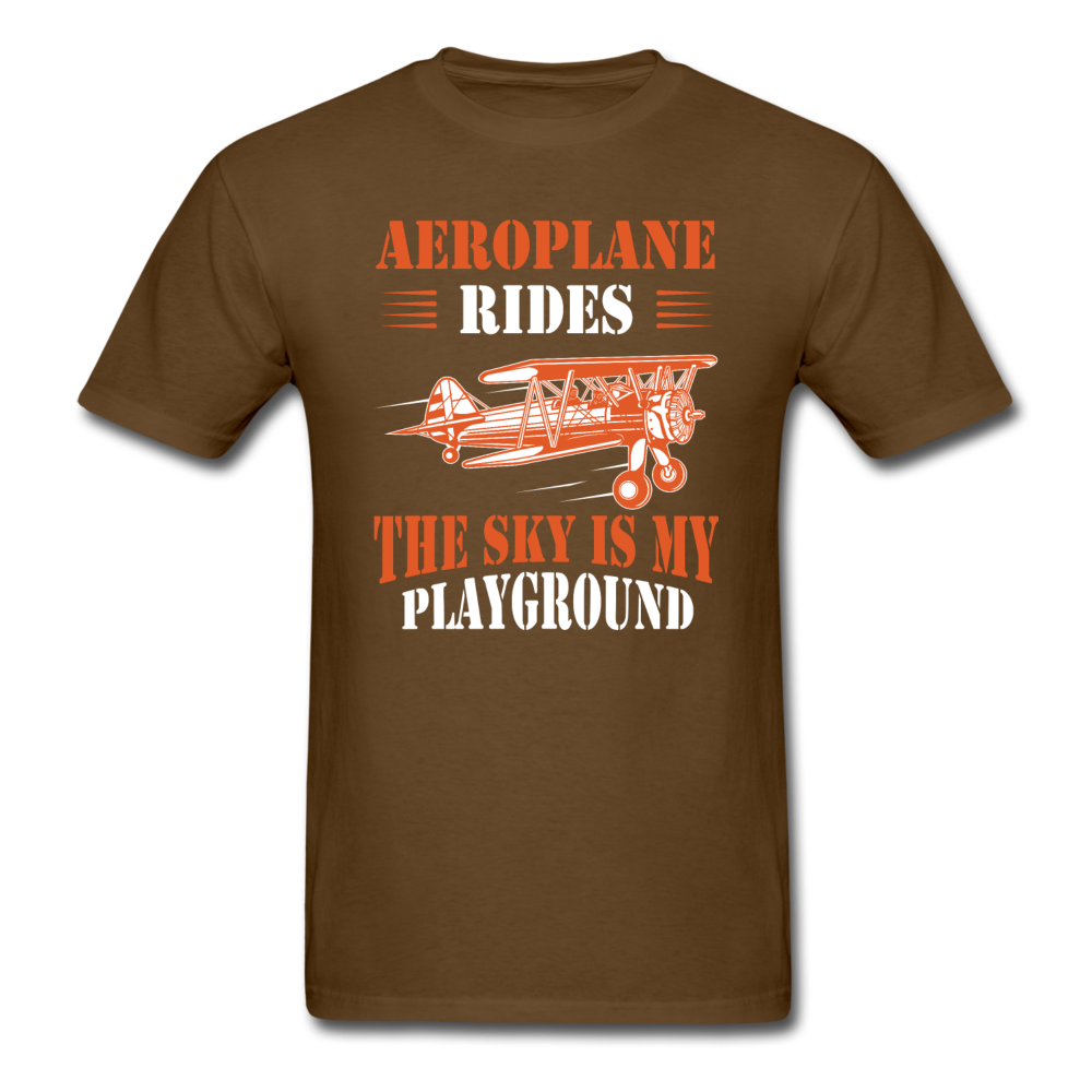 Aeroplane Rides - Unisex Classic T-Shirt - brown