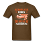 Aeroplane Rides - Unisex Classic T-Shirt - brown