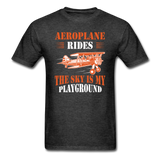 Aeroplane Rides - Unisex Classic T-Shirt - heather black