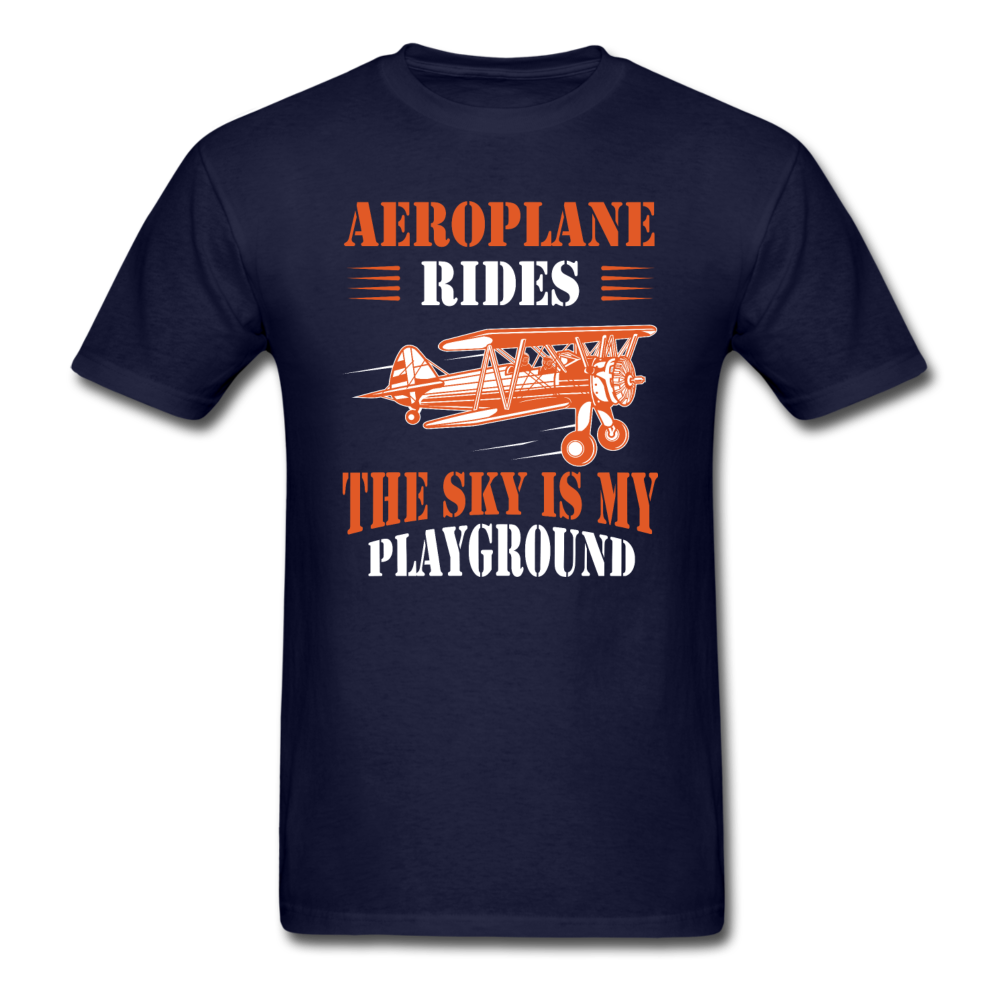 Aeroplane Rides - Unisex Classic T-Shirt - navy