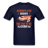 Aeroplane Rides - Unisex Classic T-Shirt - navy