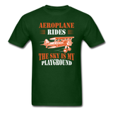 Aeroplane Rides - Unisex Classic T-Shirt - forest green