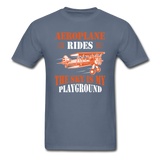 Aeroplane Rides - Unisex Classic T-Shirt - denim