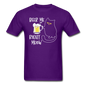 Beer Me RIght Meow - Unisex Classic T-Shirt - purple