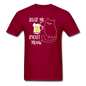 Beer Me RIght Meow - Unisex Classic T-Shirt - dark red