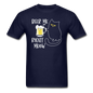 Beer Me RIght Meow - Unisex Classic T-Shirt - navy