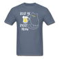 Beer Me RIght Meow - Unisex Classic T-Shirt - denim