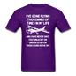 Gone Flying Thousands Of Times - White - Unisex Classic T-Shirt - purple