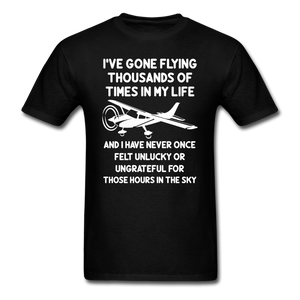 Gone Flying Thousands Of Times - White - Unisex Classic T-Shirt - black