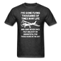 Gone Flying Thousands Of Times - White - Unisex Classic T-Shirt - heather black