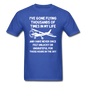 Gone Flying Thousands Of Times - White - Unisex Classic T-Shirt - royal blue