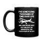 Gone Flying Thousands Of Times - White - Full Color Mug - black