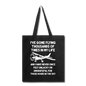 Gone Flying Thousands Of Times - White - Tote Bag - black