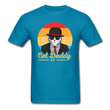 Cat Daddy - AF - Unisex Classic T-Shirt - turquoise