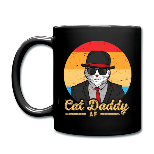 Cat Daddy - AF - Full Color Mug - black