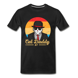 Cat Daddy - AF - Men's Premium T-Shirt - black