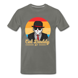 Cat Daddy - AF - Men's Premium T-Shirt - asphalt gray
