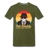 Cat Daddy - AF - Men's Premium T-Shirt - olive green