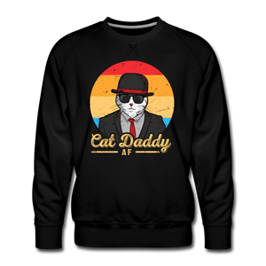 Cat Daddy - AF - Men’s Premium Sweatshirt - black