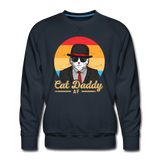 Cat Daddy - AF - Men’s Premium Sweatshirt - navy