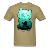 Wild Mountain Cat - Unisex Classic T-Shirt - khaki