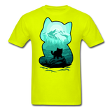 Wild Mountain Cat - Unisex Classic T-Shirt - safety green