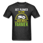 Get Plowed By A Pro - Unisex Classic T-Shirt - heather black