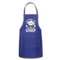 Beware The Chef - Adjustable Apron - royal blue