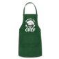 Beware The Chef - Adjustable Apron - forest green