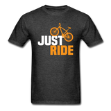 Just Ride - Bike - Unisex Classic T-Shirt - heather black