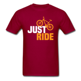 Just Ride - Bike - Unisex Classic T-Shirt - dark red