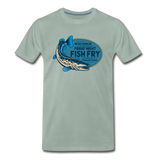Wisconsin Friday Night Fish Fry Tradition - Men's Premium T-Shirt - steel green