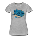 Wisconsin Friday Night Fish Fry Tradition - Women’s Premium T-Shirt - heather gray