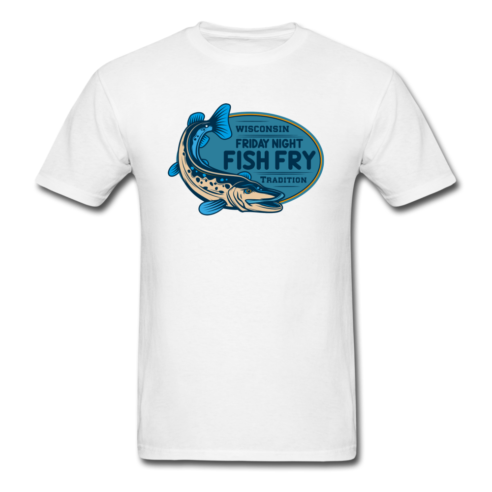 Wisconsin Friday Night Fish Fry Tradition - Unisex Classic T-Shirt - white