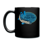 Wisconsin Friday Night Fish Fry Tradition - Full Color Mug - black