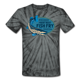 Wisconsin Friday Night Fish Fry Tradition - Unisex Tie Dye T-Shirt - spider black