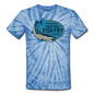 Wisconsin Friday Night Fish Fry Tradition - Unisex Tie Dye T-Shirt - spider baby blue