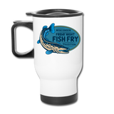 Wisconsin Friday Night Fish Fry Tradition - Travel Mug - white